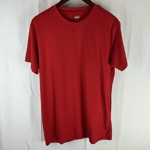 Spyder Athletic Mens Large Red T-Shirt Running Training Loungewear Athleisure